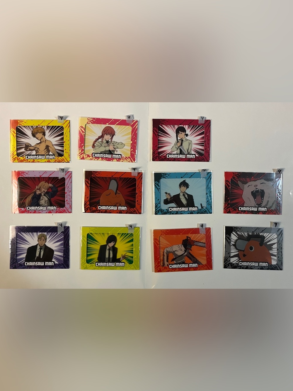 Chainsaw man cybercel cards